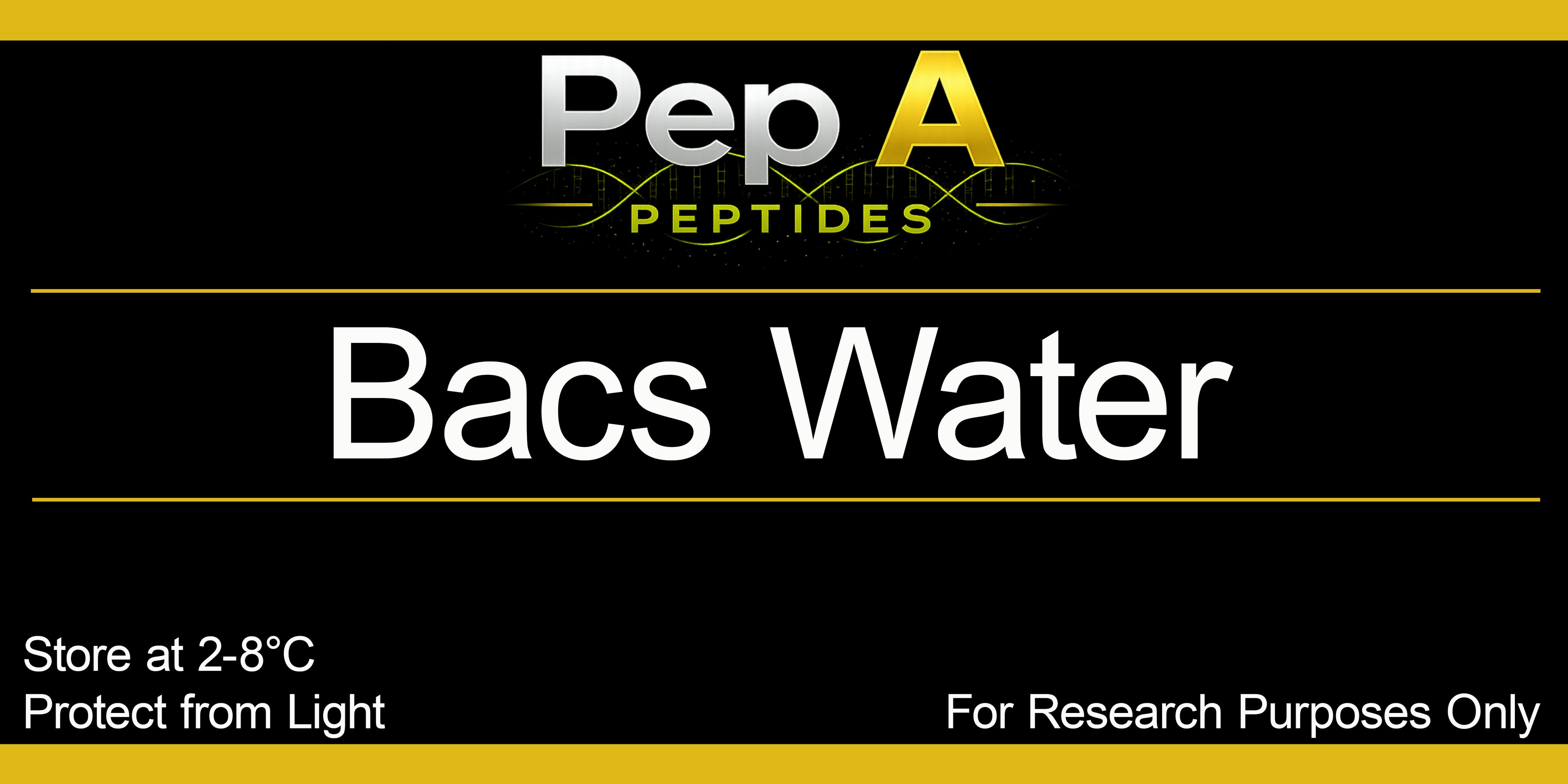 Bacteriostatic Water – 10ml